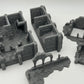 Photo de produit Tabletop 28mm The Printing Goes Ever On (TPGEO) 0 : Ruines d'entrepôt Ivory City - Bâtiment du Royaume de Gonthan - Terrain Tabletop d'entrepôt