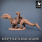 Lizardfolk Rider - Guerrier Lézard sur Mont Dinosaure (C5)