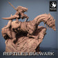 Lizardfolk Rider - Guerrier Lézard sur Mont Dinosaure (C4)
