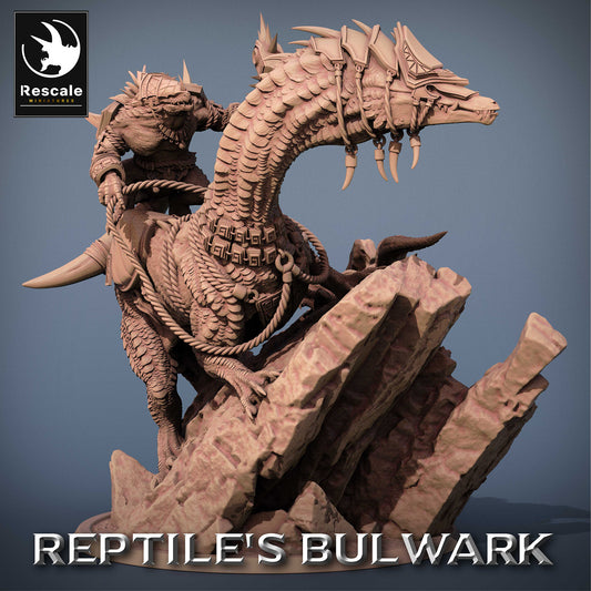 Lizardfolk Rider - Guerrier Lézard sur Mont Dinosaure (C9)
