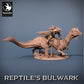 Lizardfolk Rider - Guerrier Lézard sur Mont Dinosaure (C7)