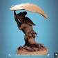Photo du produit Tabletop 28mm Lord of the Print (LotP) 1 : Miniature Tabletop : Guerrier Souris des Tierfolk, Ranger et Guerrier Champignon avec bouclier en forme de champignon et massue en tige de champignon (25_07_Q25)