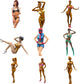 Produktfoto Diorama und Modellbau Miniatur Figur: Boxenluder Set, 10 Figuren
