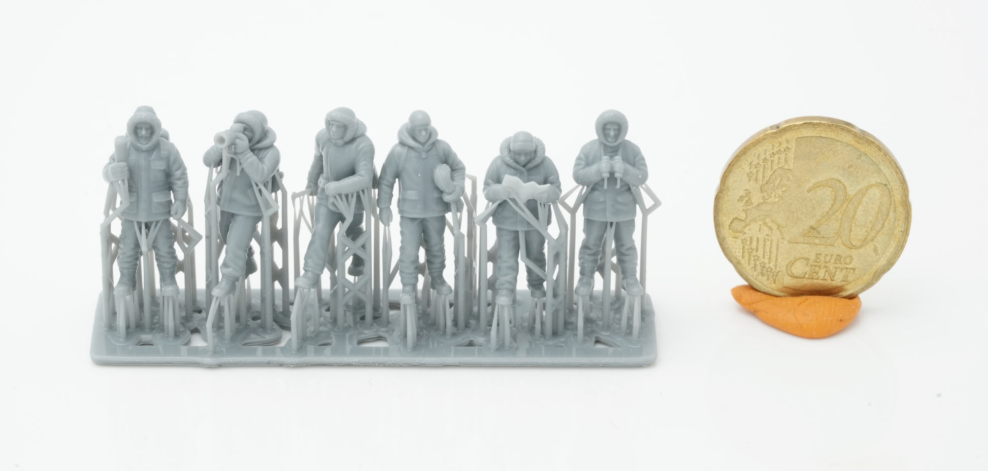 Produktfoto Figur H0, 1:72 - 0: Polar Forscher Figuren Set (6 Figuren)