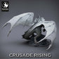 Dragon Chromatique Rouge – Créature puissante et énorme (A)