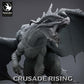 Dragon Chromatique Rouge – Créature puissante et énorme (A)