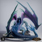 Photo du produit Tabletop 28mm Lord of the Print (LotP) 0: Tabletop Miniature : Saphirdrache (Sapphire Dragon, adulte), Cristal-dragon, Dragon de gemme, Grand dragon, Monstre boss, prêt à bondir, Attaque de souffle (26_03_C1)