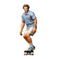 Photo produit de modélisme pour diorama 4 : Figurine debout : skateur aux genoux fléchis sur un skateboard (réf. n° 528)