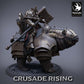 Templar Warrior Rider - Puissant souverain de l'Ordre des Templiers - Chevaliers Templiers (E3)