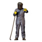 3DP Miniatures 0: Stehende Figur: Schweißer in Vollschutzanzug mit Schweißhelm & Schlauchgerät (Ref. Nr. 480)