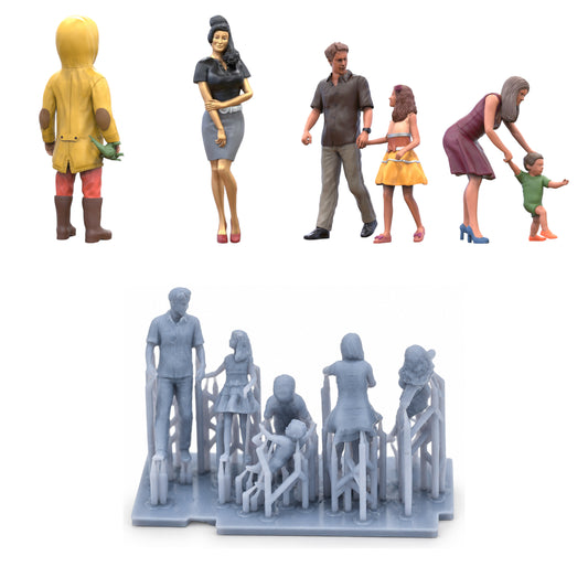3drifter-miniatures Familie & Passanten Hauptbild