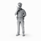 3drifter-miniatures Streifenpolizei Figurenansicht 4