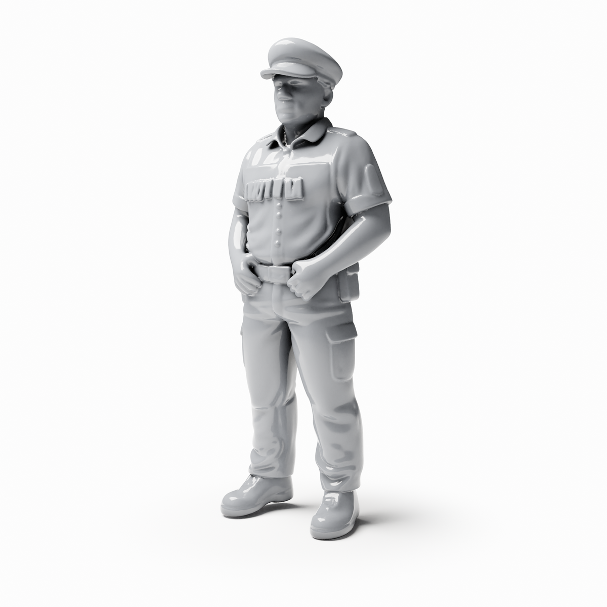 3drifter-miniatures Streifenpolizei Figurenansicht 6