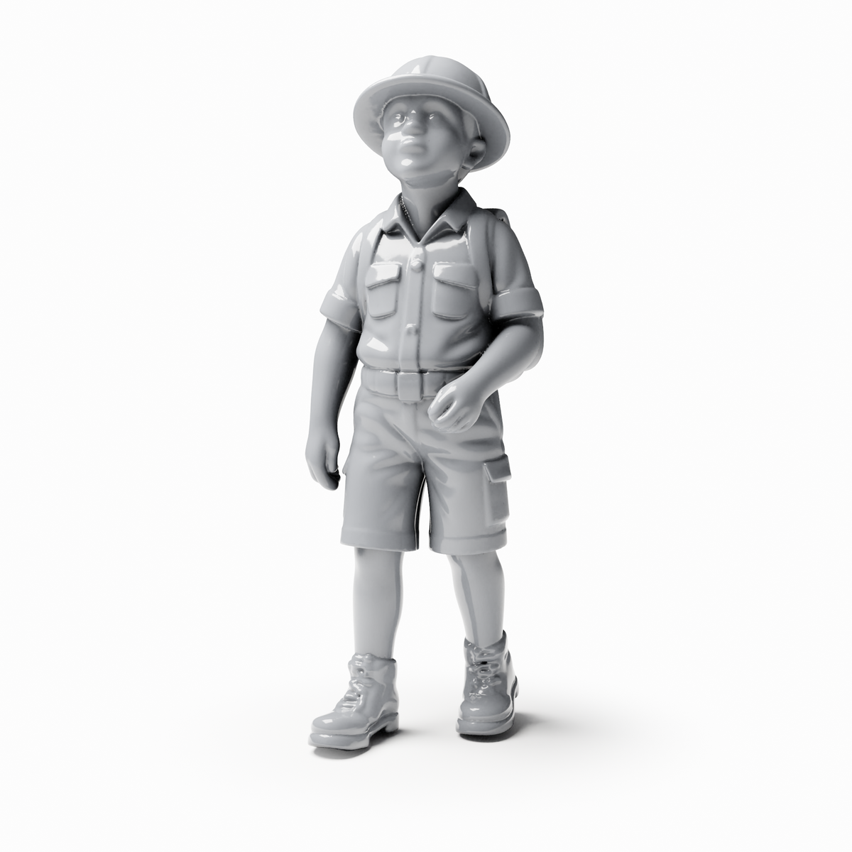 3drifter-miniatures Dschungelforscher & Abenteurer Figurenansicht 1