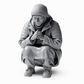 3drifter-miniatures Obdachlose im Stadtbild Figurenansicht 2