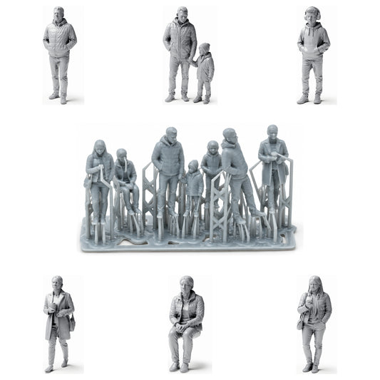 3drifter-miniatures Passanten & Kinder Hauptbild
