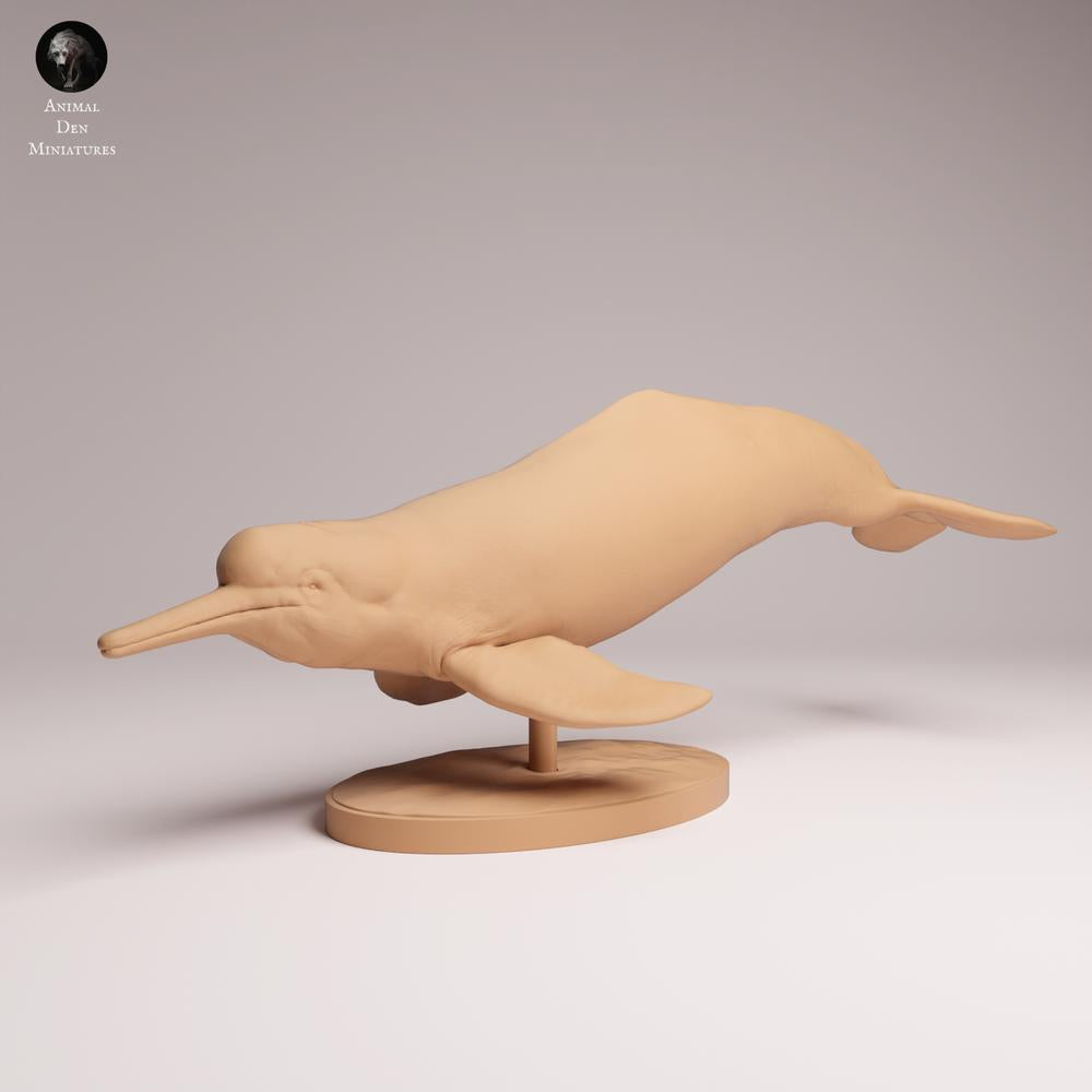 Image du produit Tabletop 28mm Lord of the Print (LotP) 2 : Figurine d'animal aquatique : dauphin de l'Amazone - nageant