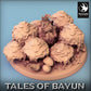 Photo de produit Tabletop 28mm Lord of the Print (LotP) 0 : Miniature Tabletop : Borovichok Hide - Chaman des forêts dans le bosquet de champignons, Druide, Gardien du bosquet, Diorama Sorcier des champignons (24_01_A3)