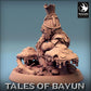 Photo de produit Tabletop 28mm Lord of the Print (LotP) 0 : Miniature de Tabletop : Chaman des forêts et druide des champignons, accroupi entre des champignons - Borovichok (24_01_A4)
