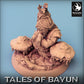 Image du produit Tabletop 28mm Lord of the Print (LotP) 0 : Miniature Tabletop : Chaman des forêts et druide des champignons, accroupi entre des champignons - Borovichok (24_01_A4)