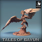 Photo de produit Tabletop 28mm Lord of the Print (LotP) 0 : Miniature Tabletop : Harpyie Harpy - guerrière ailée, reine des harpies, modèle de boss (24_01_I7)