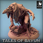 Photo de produit Tabletop 28mm Lord of the Print (LotP) 0 : Miniature Tabletop : Kikimora Chasseur de Ghouls, Cultiste des Ombres, Homme Corbeau, Boss de Donjon (24_01_E3)