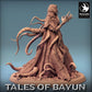 Photo de produit Tabletop 28mm Lord of the Print (LotP) 0 : Miniature Tabletop : Sorcier Sombre, Nécromancien, Cultiste Eldritch, Mage aux Tentacules - Liho (24_01_J)
