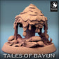 Photo de produit Tabletop 28mm Lord of the Print (LotP) 0 : Miniature Tabletop : Monstre champignon, Être spore - Terrain éparpillé de champignons, Marqueur d'objectif (24_01_B)