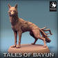 Photo du produit Tabletop 28mm Lord of the Print (LotP) 0 : Miniature de Tabletop : Loup, Loup des Ombres (Shadow Wolf), Renard fantôme à plusieurs queues (Kitsune), Chien démon, Animal familier (24_01_L)