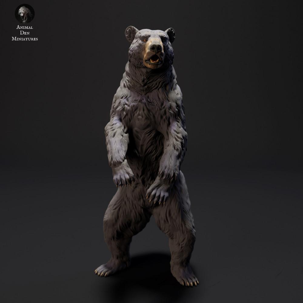 Produktfoto Tierfigur Animal Den Miniatures 0: Wildtier Tierfigur: Schwarzbär - stehend (23_09_15)