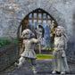 Photo du produit figurine historique médiévale échelle 75mm The Printing Goes Ever On (TPGEO) 0 : Figurines de chevaliers médiévaux villageois enfants - modèles 75mm - ville médiévale