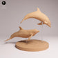 Photo de produit Tabletop 28mm Lord of the Print (LotP) 2 : Animaux marins Figurine : Grand dauphin - sautant (26_02_09)