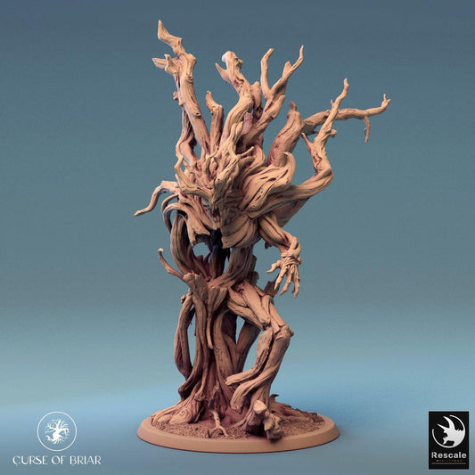 Produktfoto Tabletop 28mm Lord of the Print (LotP) 0: Fantasy Figur: Waldgeist Baumwesen, Wurzelgolem Dornenwächter, Dryadenfürst (24_07_F3)