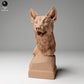 Photo produit figurine animale Animal Den Miniatures 2 : figurine d’animal sauvage : Dingo - buste (24_06_06)
