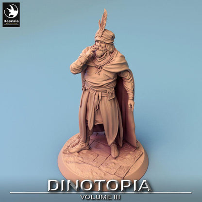 Photo du produit Tabletop 28mm Lord of the Print (LotP) 0 : Miniature Tabletop : Prince du désert et Seigneur nomade, Chef de caravane et Sultan - Desert Prince Nomad Lord (24_06_E22)