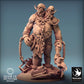 Photo de produit Tabletop 28mm Lord of the Print (LotP) 0 : Miniature Tabletop : Ogre à deux têtes / Ettin, Gardien de chaînes, Guerrier géant barbare, Boss ennemi (24_03_I1)