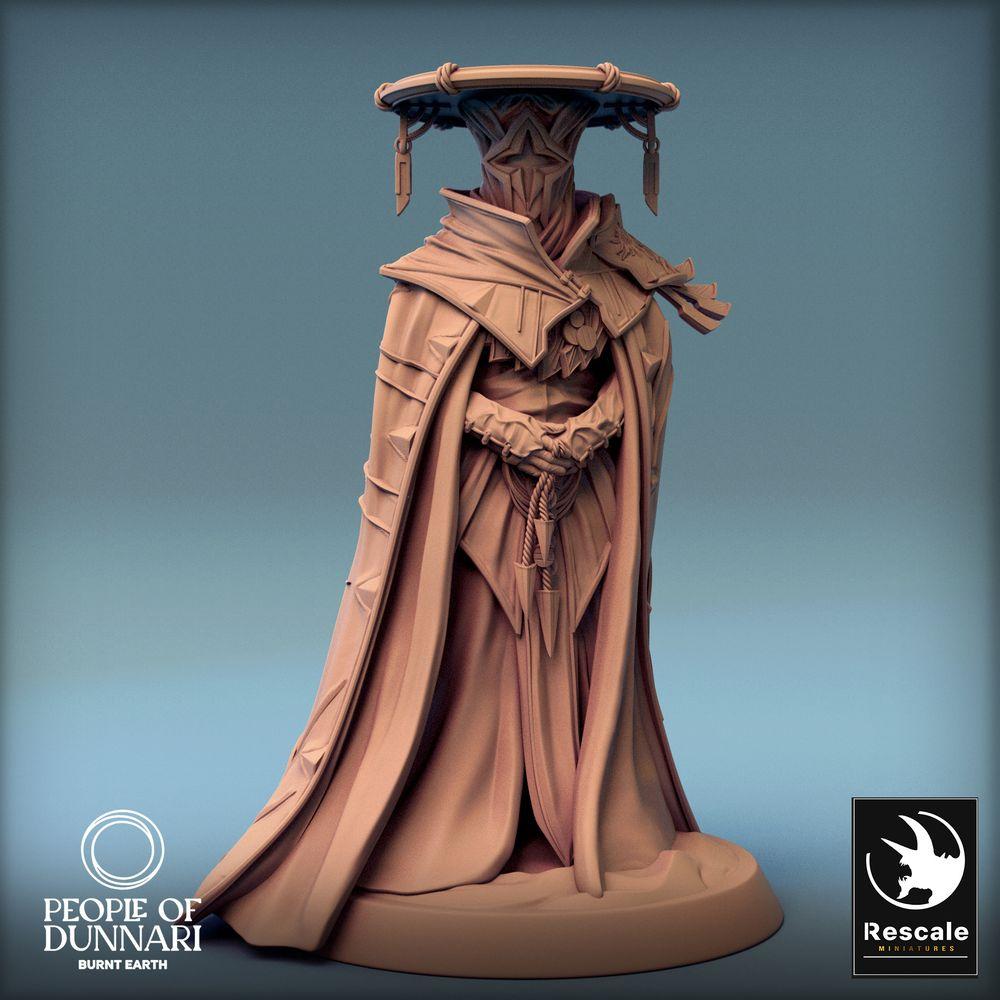 Image produit Tabletop 28mm Lord of the Print (LotP) 0 : Figurine Tabletop : Prêtre du Soleil, Grand Prêtre, Prêtre de culte, Mage rituel (24_03_M)