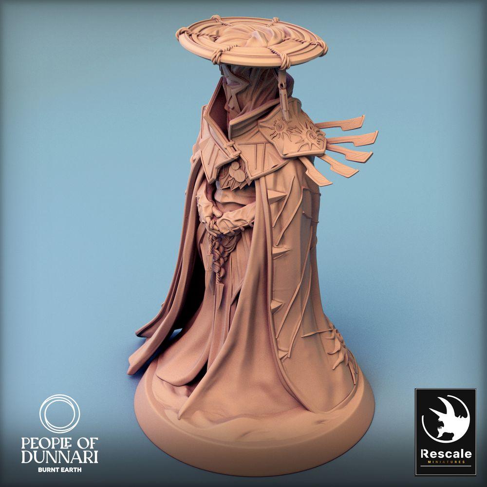 Photo du produit Tabletop 28mm Lord of the Print (LotP) 0 : Figurine Tabletop : Prêtre du soleil, Grand prêtre, Prêtre de culte, Mage rituel (24_03_M)