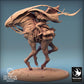 Photo du produit Tabletop 28mm Lord of the Print (LotP) 0 : Miniature Tabletop : Cavalier du désert sur bête de course avec lance, cavalier des bêtes, éclaireur nomade, éclaireur (24_03_A1)