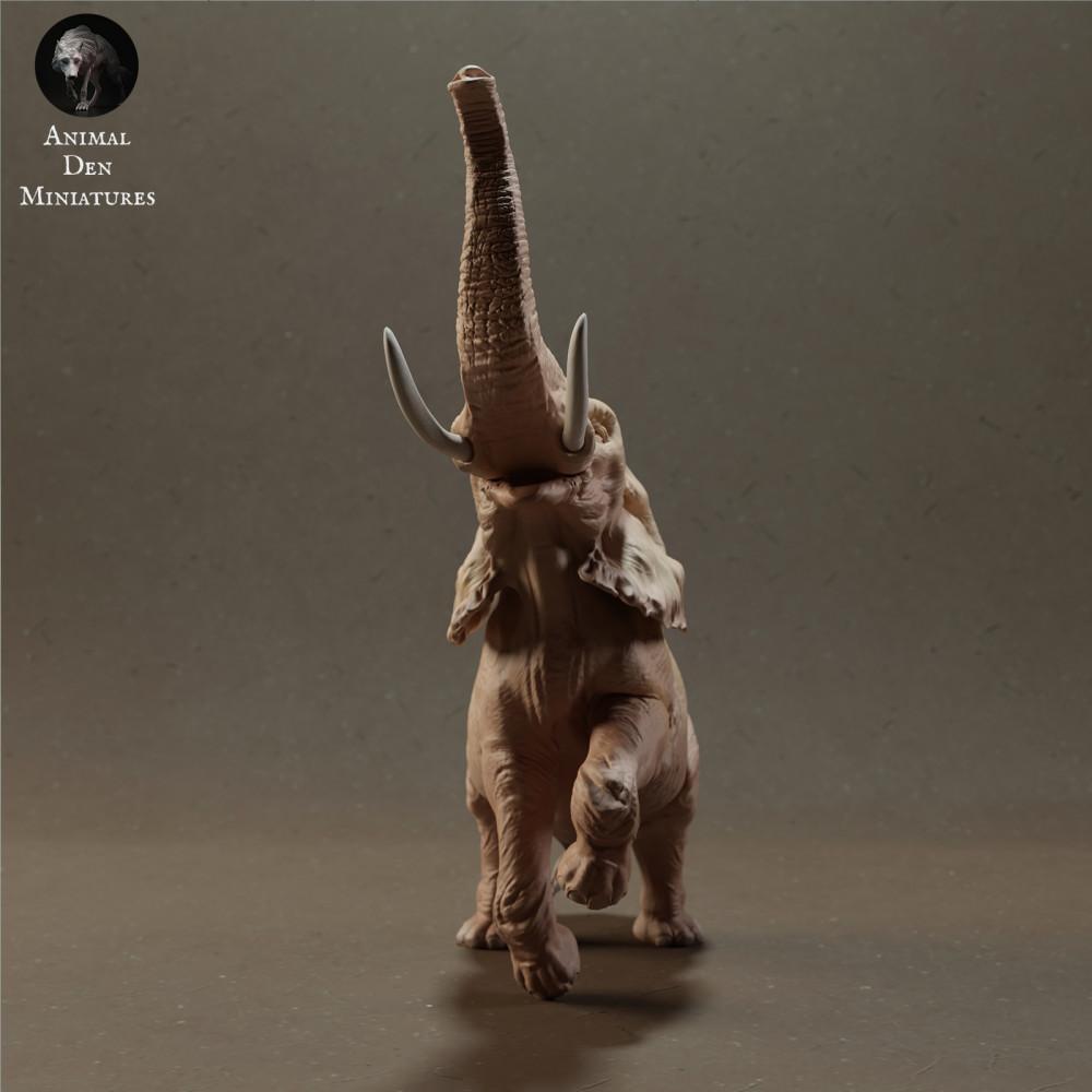 Produktfoto 1: Wildtier Tierfigur: Afrikanischer Savannenelefantenbulle - stehend (23_02_03)