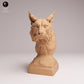 Photo du produit Tabletop 28mm Lord of the Print (LotP) 0 : figurine d’animal sauvage : lynx eurasien - buste (26_07_02)