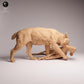 Photo du produit Tabletop 28mm Lord of the Print (LotP) 0 : figurine animalière de faune sauvage : lynx eurasien avec proie (26_07_03)