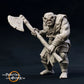 Photo de produit Tabletop 28mm The Printing Goes Ever On (TPGEO) 0 : Mort d'un héros : Guerrier humain après un combat avec une bande de demi-orques