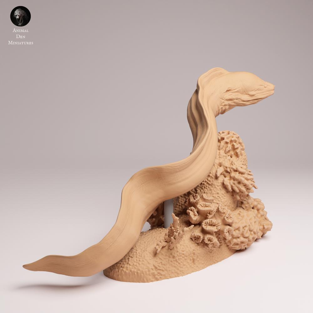 Photo produit 1 : figurine d’animal marin : murène géante - nageant (25_10_04)