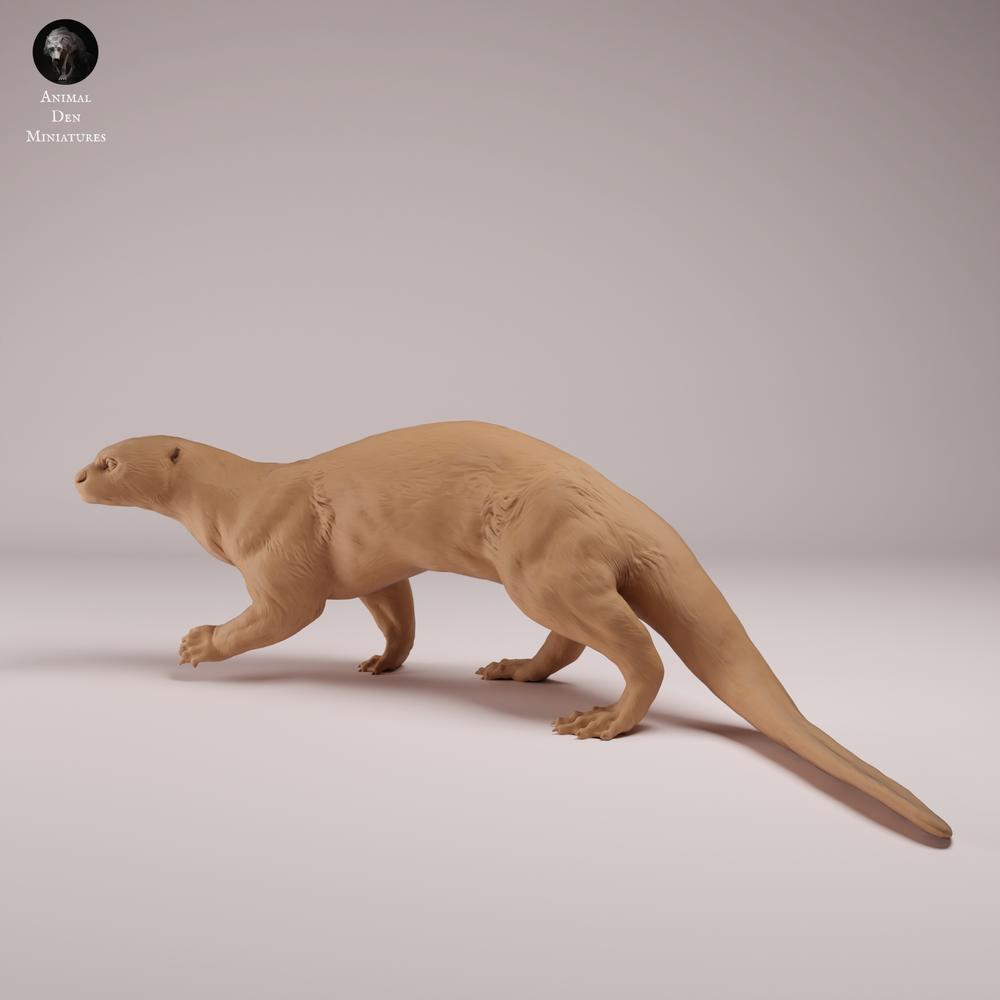 Photo du produit figurine animalière Animal Den Miniatures 1 : figurine d’animal sauvage : loutre géante (26_08_04)