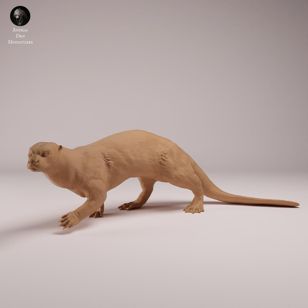 Photo produit figurine animale Animal Den Miniatures 2 : animal sauvage : loutre géante (26_08_04)