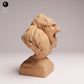 Photo produit figurine animale Animal Den Miniatures 0 : Figurine de gorille : gorille des plaines de l’Est, dos argenté agressif en buste (25_07_19)