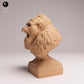 Photo produit figurine animale Animal Den Miniatures 1 : Figurine de gorille : gorille des plaines de l'Est - mâle dos argenté agressif en buste (25_07_19)