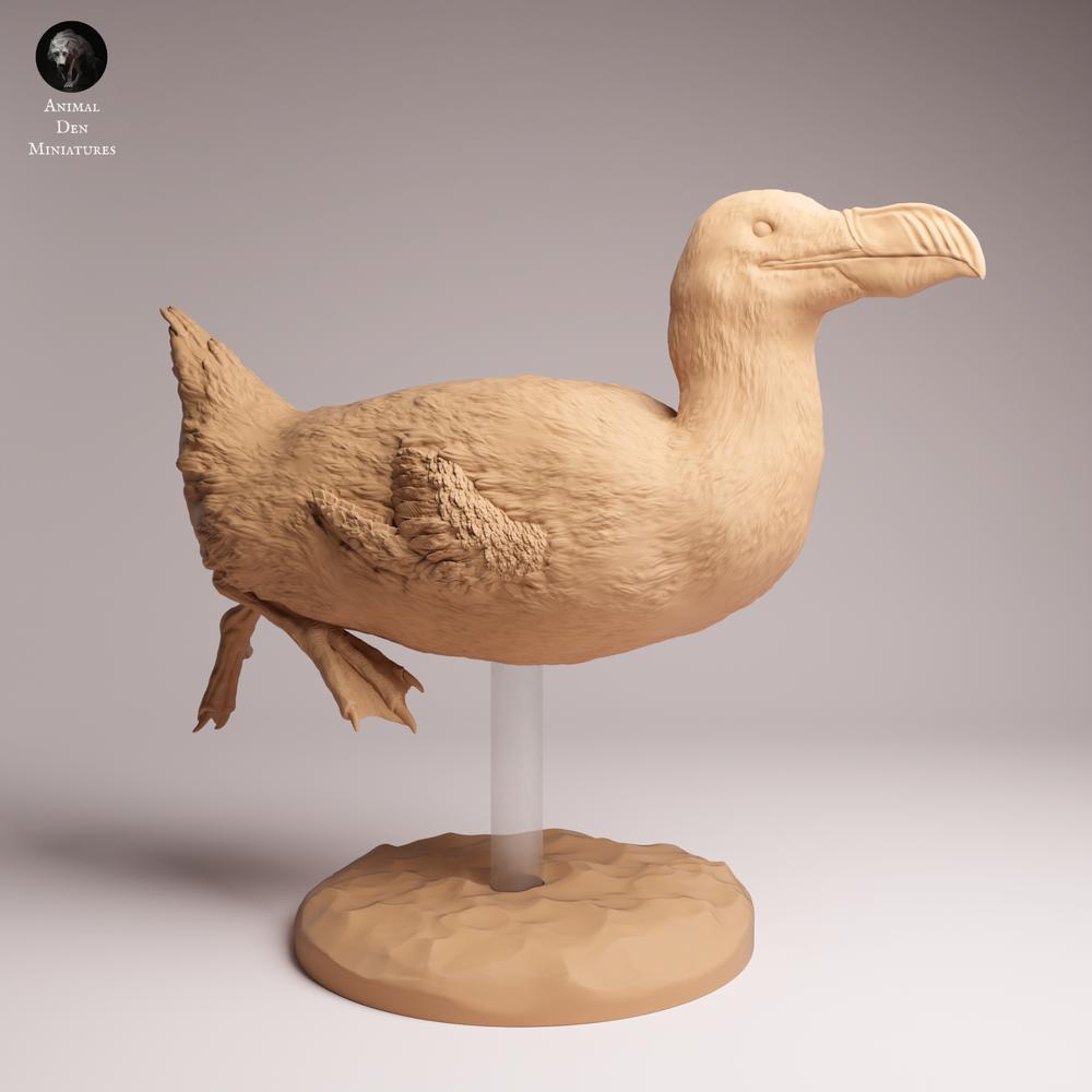 Photo du produit Tabletop 28mm Lord of the Print (LotP) 2 : figurine animale d’oiseau marin : Grand Pingouin - nageant (26_04_04)
