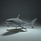 Photo produit figurine animale Animal Den Miniatures 0 : figurine animale marine : requin blanc (22_09_02)